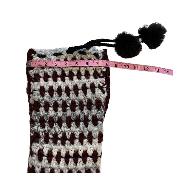 Hand Knit Slipper Booties - Size 10 - Picture 3 of 10